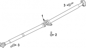 Driveshaft driveshaft Hyundai Santa Fe 24-26 HEV