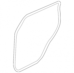 Door seal rear left Mitsubishi Outlander Sport ASX 10-23