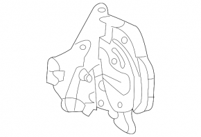 Electric lower right trunk lock for Lexus LX570 08-21