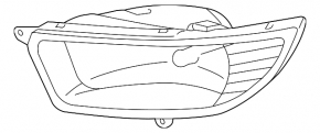 Left fog light for Toyota Camry 05-06
