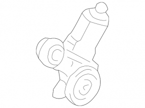 Window lifter with motor front left Toyota Sienna 15-20