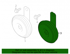 Signal high Subaru Forester 19-24 SK