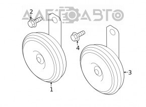 Signal high Subaru Forester 19-24 SK