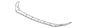 Front Bumper Lip Hyundai Elantra 21-23