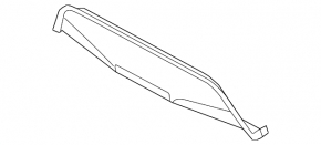 Rear Bumper Diffuser Hyundai Veloster 12-17