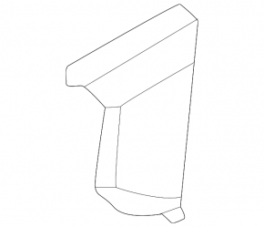 Left inner tailgate light trim for Hyundai Tucson 2020-2025