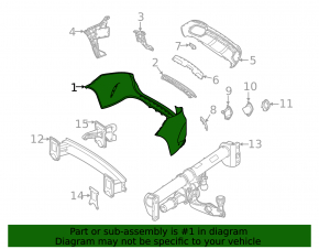 Rear bumper bare Mercedes W167 GLE 350 450 20-23