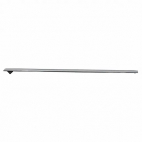 Molding door-glass central front left Ford Fiesta 11-19 chrome