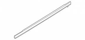 Molding door-glass central front left Mazda CX-7 06-09