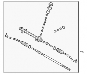 Steering rack Hyundai Santa FE 19-20