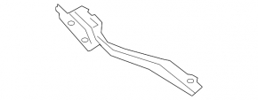 Hood hinge right Subaru Impreza 17- GK