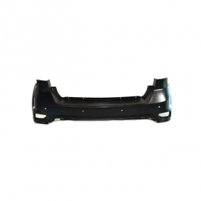 Bare rear bumper Dodge Journey 11- SXT blue PPS, scratches, rubbed