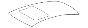 Metal roof for Lexus IS 14-20 with sunroof