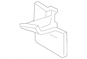 Mudguard threshold rear right Toyota Rav4 19-