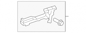 Toyota Camry v40 front left door handle mechanism