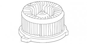 Lexus RX300 Heater Fan Motor 98-03