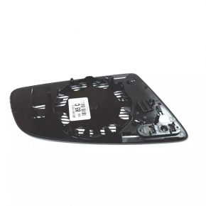 Mirror element left Audi A3 04-09 aspherical, heated