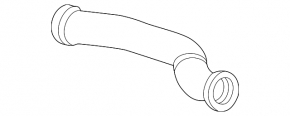 Cooling system pipe metal Chevrolet Equinox 10-17 2.4