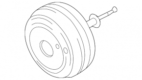 Vacuum booster Porsche Panamera 10-16