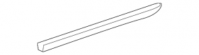 Molding threshold rear left Mercedes C-class W205 300/350e/350h/400 15-21 chrome