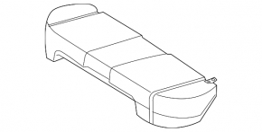 Rear seats, 2nd row, Mazda3 03-06
