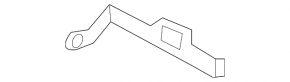 Front bumper mount right Lincoln MKC 15-18 prerest