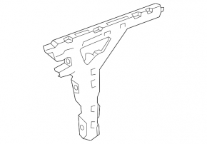Rear bumper mount, outer left, Land Rover Range Rover Velar 18-23