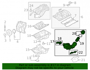 Oil filter housing BMW 5 G30 17-23 2.0t
