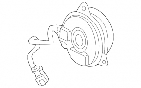 Right cooling fan motor for Honda HR-V 16-22