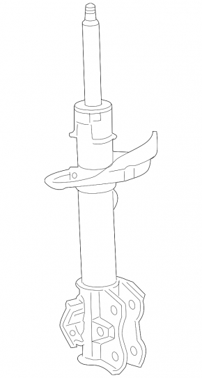 Front right shock absorber for Acura RDX 13-18
