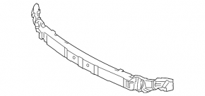 Mini Cooper F56 3d 14-21 prerest front bumper absorber, broken