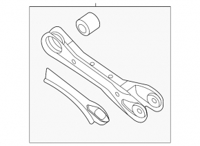 Rear left transverse control arm Kia Sportage 23-26