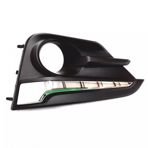 Bumper grille left Subaru Impreza 17-19 GK without EyeSight, under fog lights