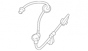 Rear left brake hose Hyundai Ioniq 17-22 HEV, PHEV