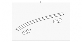 Right roof lining for Toyota Venza 09-15