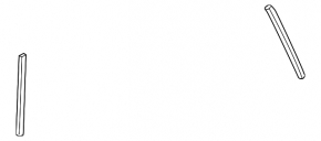 Left rear window molding for Toyota Land Cruiser 2008-2021