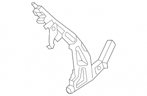 Hood hinge left Audi Q5 80A 18-24