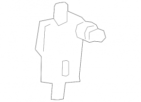 Fuel filler door lock for Audi Q5 18-24