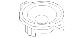Speaker door front left upper Audi A4 B9 17- Bang and Olufsen