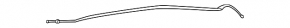 Bonnet Lock Release Cable Rear Mercedes W167 GLE 350 450 20-23