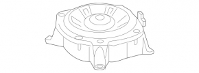 Mercedes A-Class V177 19-22 Burmester Subwoofer
