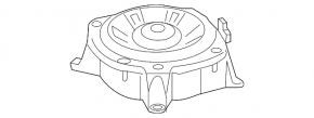 Mercedes A-Class V177 19-22 Burmester Subwoofer