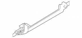 Lincoln MKC 15 Transmission Cooling Radiator Bracket - Broken Fastener