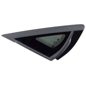 Window blind glass rear left Ford Mustang Mach-E 21-23 black gloss