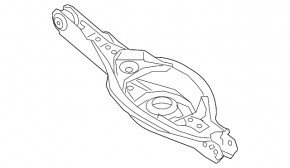 Lower control arm for rear left spring Mazda CX-9 16-23