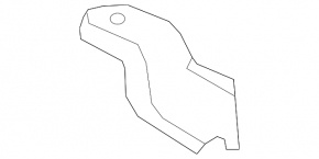 Honda Clarity 18-21 air filter bracket second