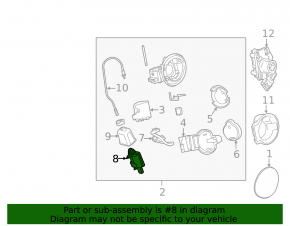 Chevrolet Volt 11-13 Charging Port Lock