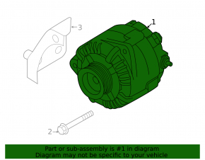 Generator Nissan Rogue 14-20