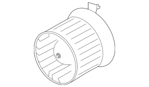 Nissan Leaf 11-13 heater fan motor