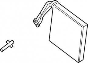 Nissan Pathfinder 13-20 Evaporator with Temperature Sensor
